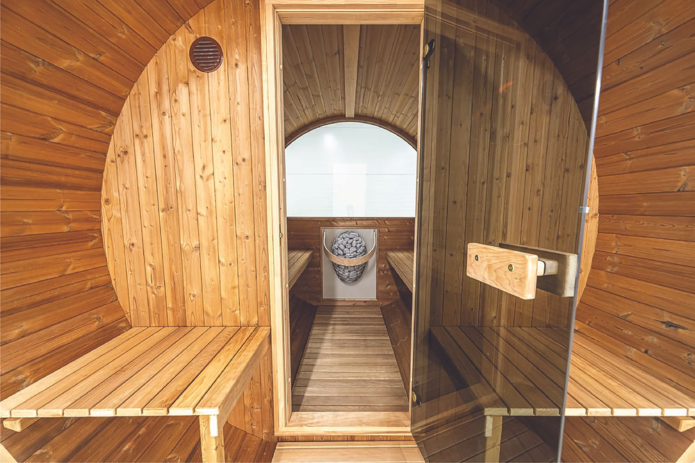 Hekla Barrel Sauna 250