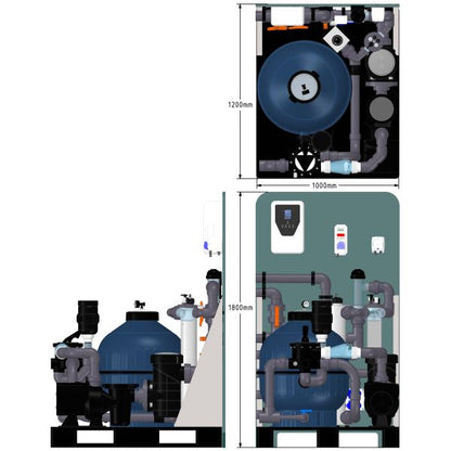 Plug & Swim Pallet Type 5 Biopool